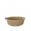 Cesto Vime com Asas Redondo 27X9cm