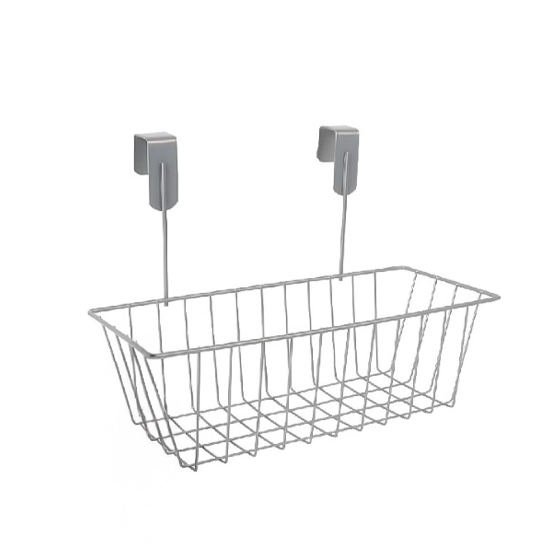 Cesto Organizador Suspenso Cinzento 28X15X21cm