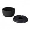 Cinzeiro gua Melanina Preto 9cm