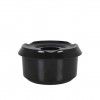 Cinzeiro gua Melanina Preto 9cm