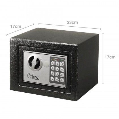 Cofre Kiwi Preto 4.6L 17X23X17cm