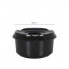 Cinzeiro gua Melanina Preto 9cm