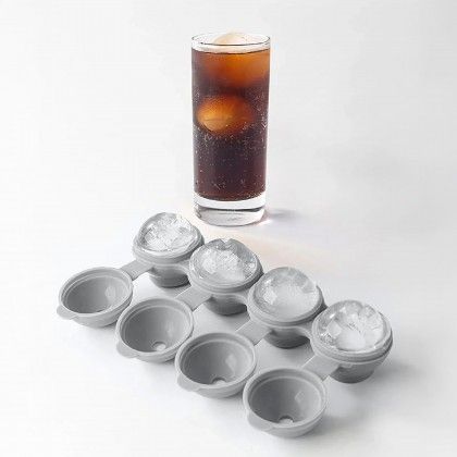Cuvete Gelo Silicone Flex 4 Bolas 22X7X5cm