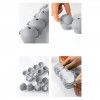 Cuvete Gelo Silicone Flex 4 Bolas 22X7X5cm