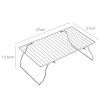 Estante Dobrvel Cozinha Cinzento 37X21X13.5cm