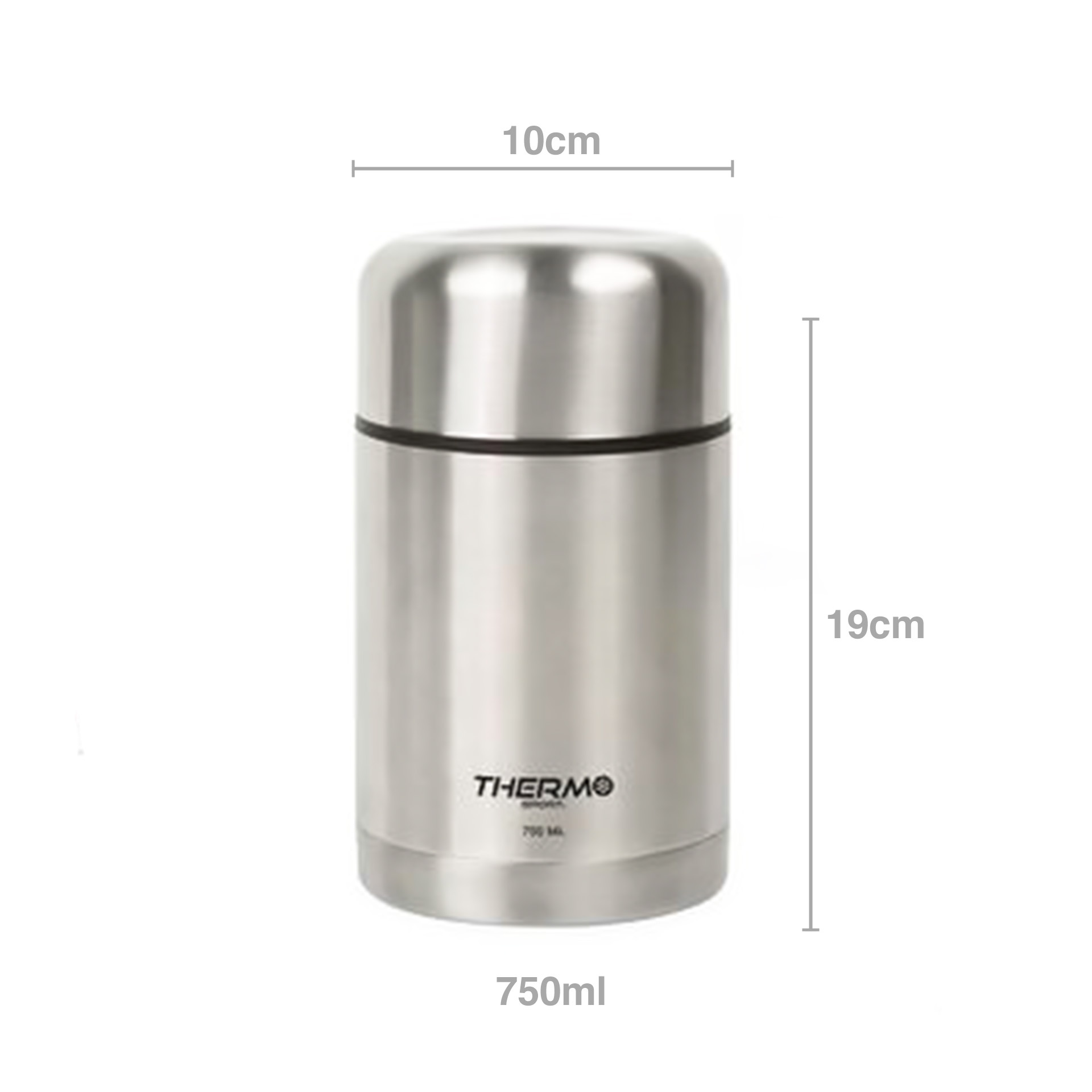 Termo Sólidos Inox Thermosport 750ml 10X19cm