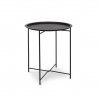 Mesa Apoio Metal Redonda 46.8X50cm