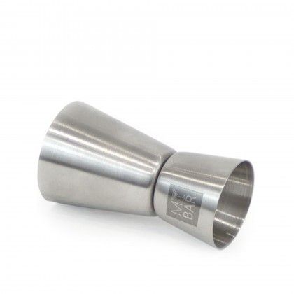 Medidor Duplo Inox 15/30ml 7cm