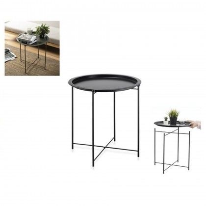 Mesa Apoio Metal Redonda 46.8X50cm