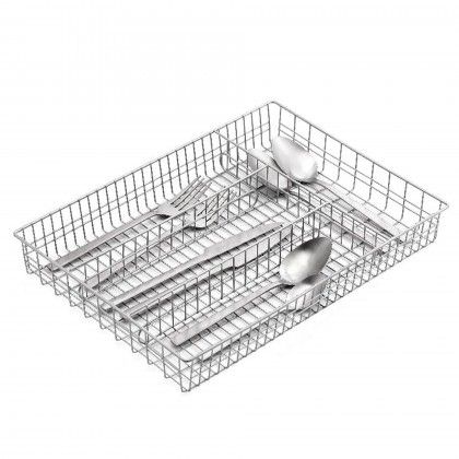 Organizador Talheres Metal 36X26X4.5cm