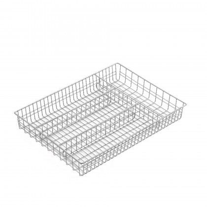 Organizador Talheres Metal 36X26X4.5cm