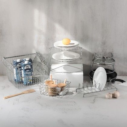 Organizador Talheres Metal 36X26X4.5cm