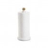 Porta Rolos Cozinha Retro 15X34cm Branco