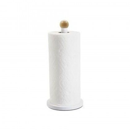 Porta Rolos Cozinha Retro 15X34cm Branco