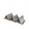Suporte Inox para 3 Tacos 20X10X5cm