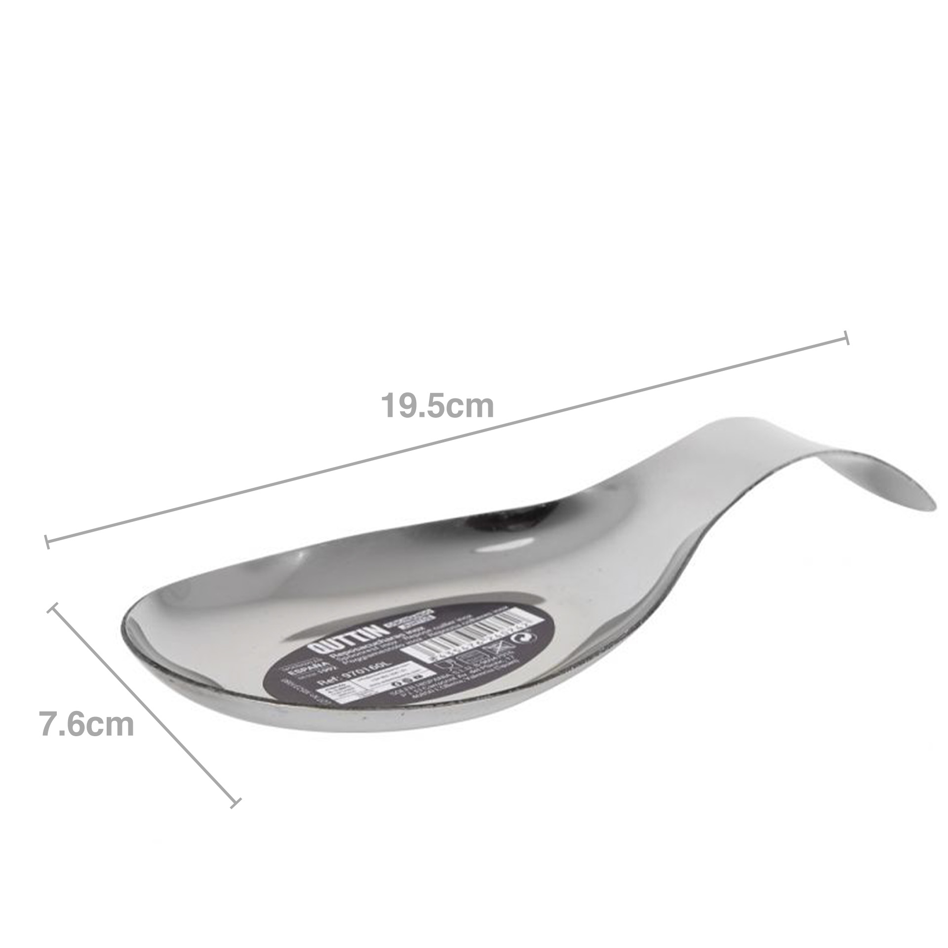 Pousa Colheres Inox Light 19.5X7.6cm
