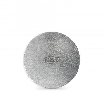 Base para Bolo Redondo Prateado 20cm