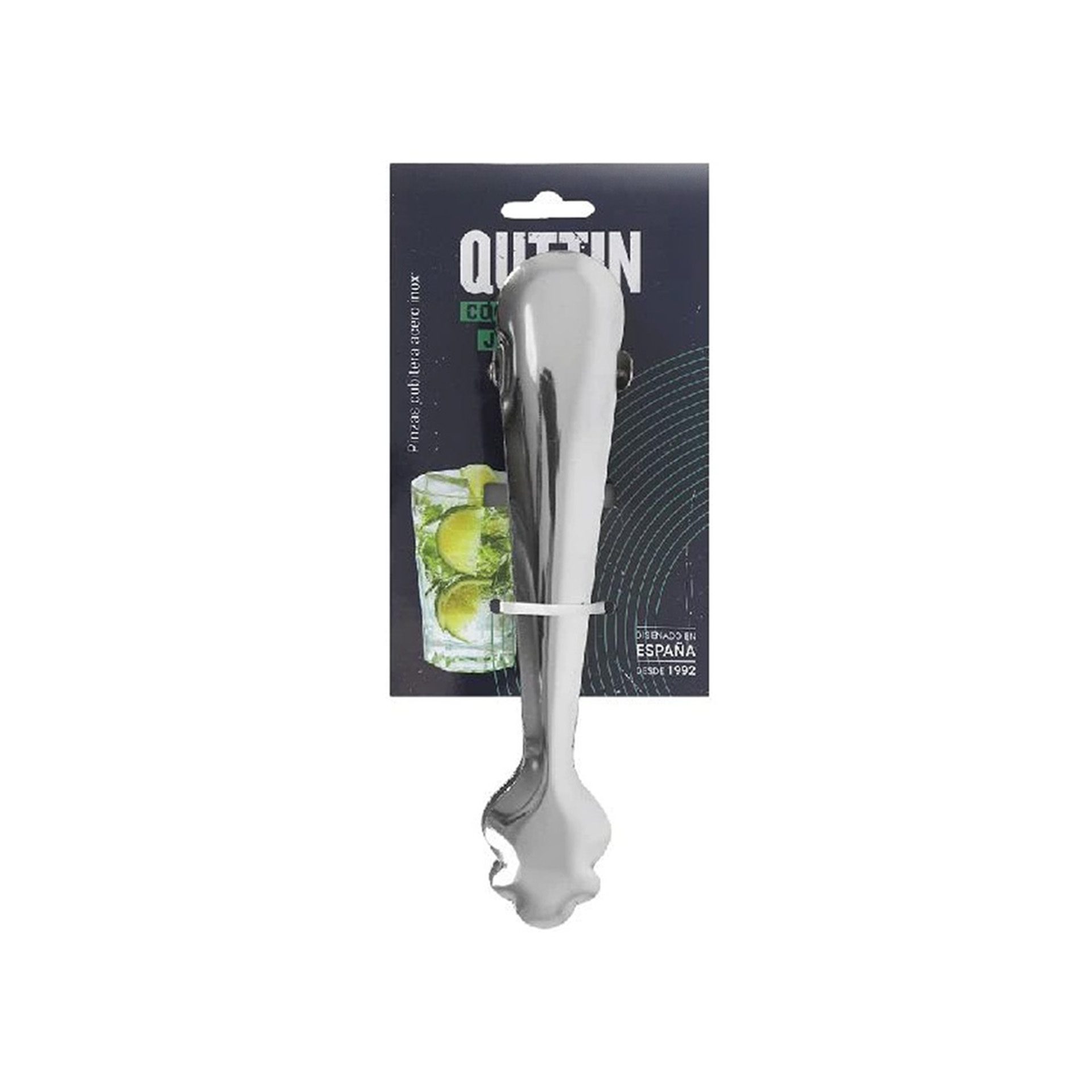 Pinça Gelo Metal Quttin 19cm