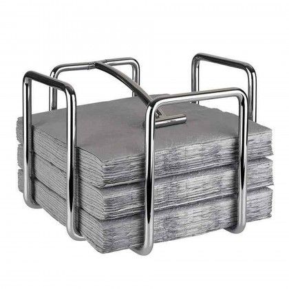 Suporte Guardanapos Metal Hero 18.5X15cm Suporte Guardanapos Metal Hero 18.5X15cm