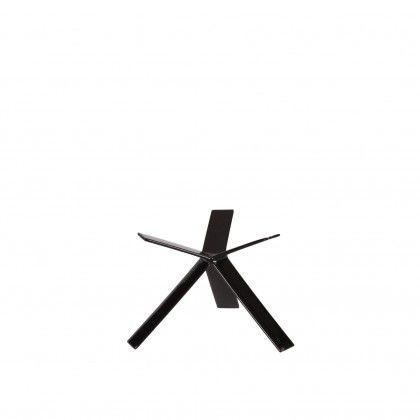Suporte Buffet Metal Star Preto 16X16X12cm