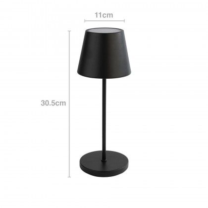Candeeiro Mesa Merle Usb 11X30.5cm