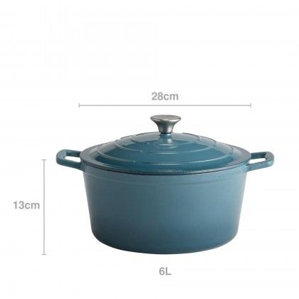 Caarola Ferro Fundido 5 Stars 6L 28X13cm
