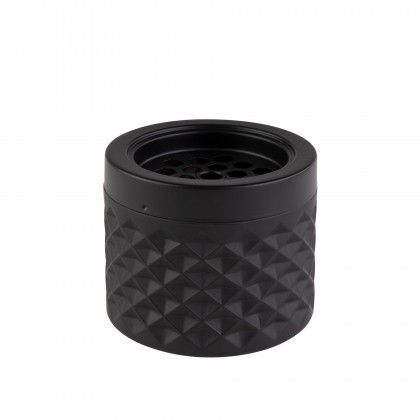 Cinzeiro Metal / Vidro 9.5X8cm Cinzeiro Metal / Vidro 9.5X8cm