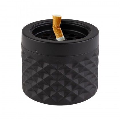 Cinzeiro Metal / Vidro 9.5X8cm Cinzeiro Metal / Vidro 9.5X8cm