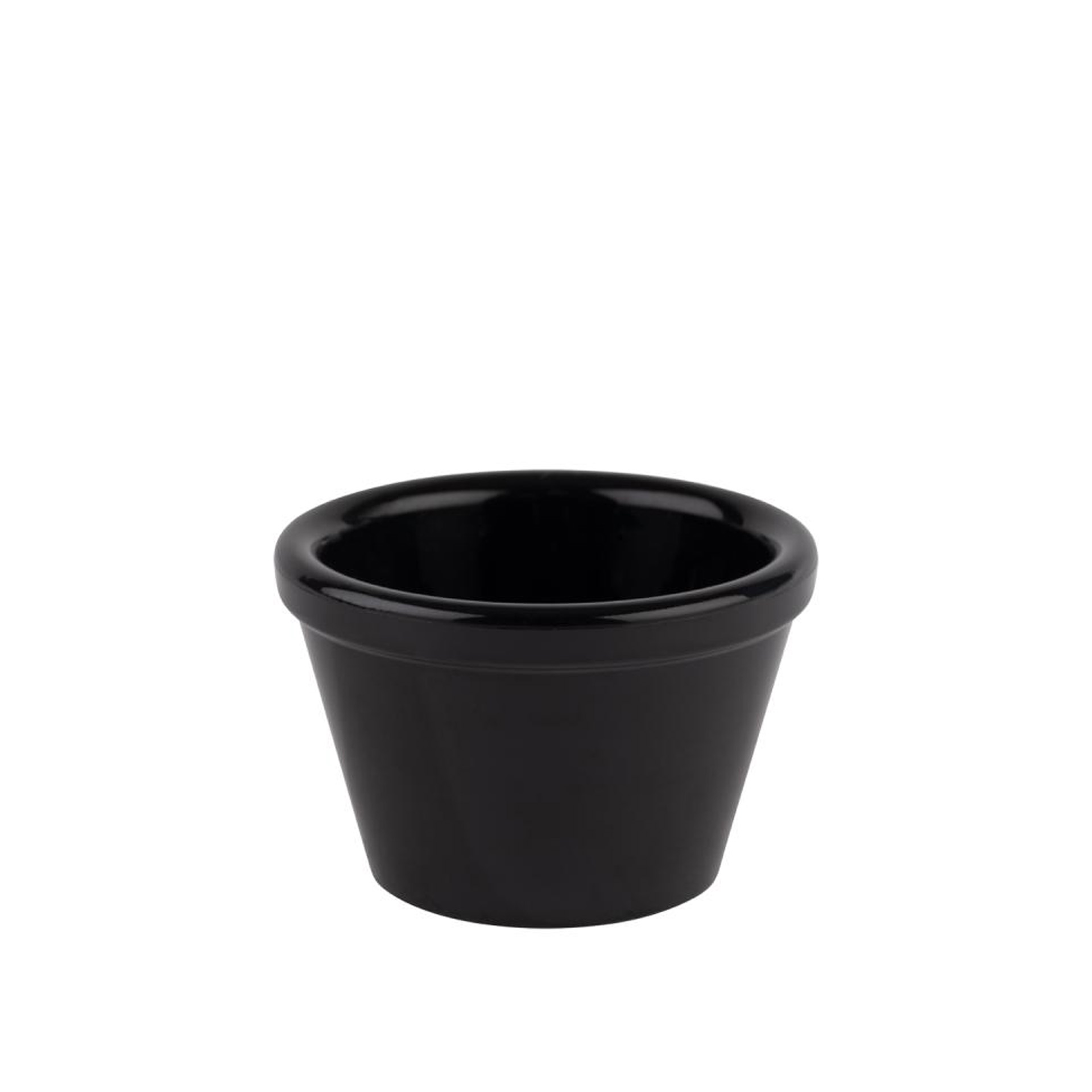 Taça Molho Friendly Redondo Preto 5cl 6X4cm