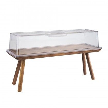 Suporte Buffet Acacia Gn2/4 53X16.2X20cm