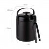 Balde Gelo com Pin�a Redondo 1300ml 15X15.5X22cm