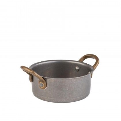 Caarola Servir Inox Antique Redondo 350ml 11.5X5cm