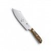 Faca Chefe Cabo Acrlico Sico Efeito Mrmore Creme 20cm