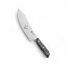 Faca Chefe Cabo Acrlico Sico Efeito Mrmore Preto 20cm