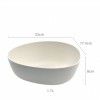 Tigela Melamina Karola Branco 1700ml 23X17.4X8cm