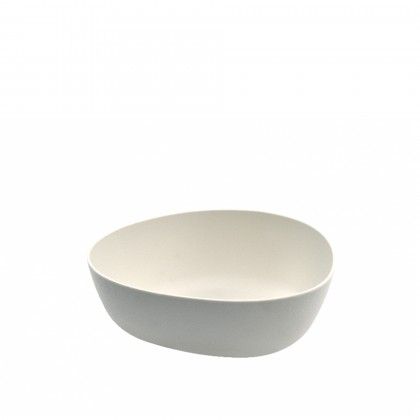 Tigela Melamina Karola Branco 500ml 13.8X10.4X6cm