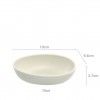 Tigela Melamina Karola Branco 70ml 10X6.6X2.7cm