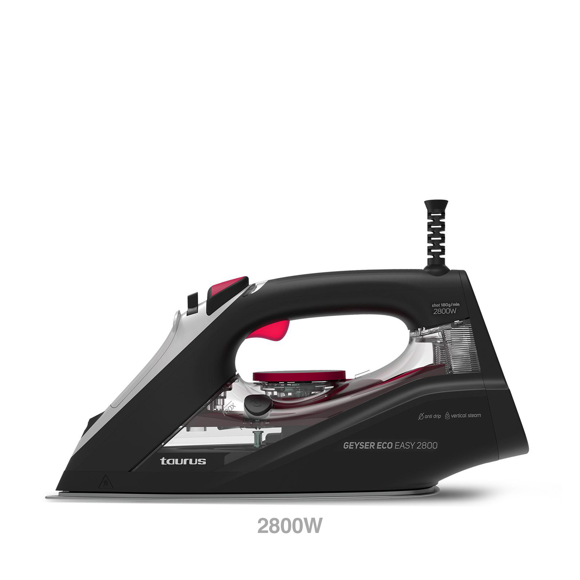 Ferro Engomar Vapor Taurus Geyser Eco Easy 2800W