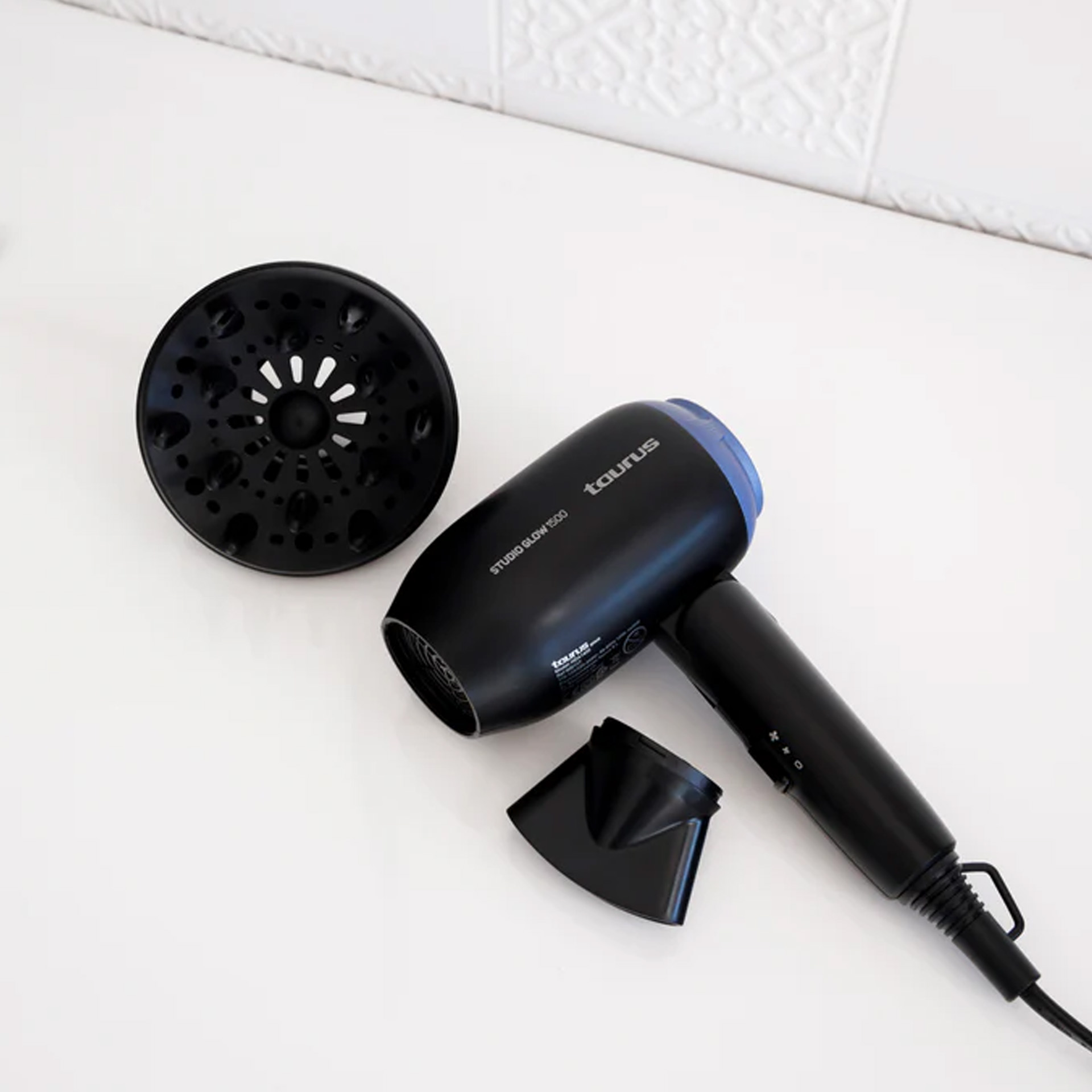 Secador Cabelo Taurus Glow Preto 1500W
