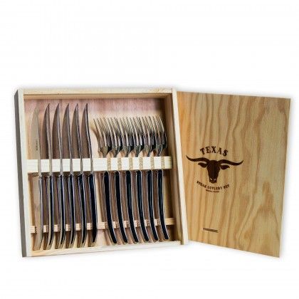 Faqueiro Inox Texas 4mm 12 Peas