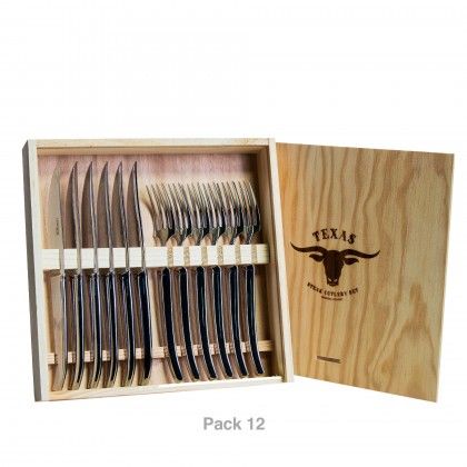 Faqueiro Inox Texas 4mm 12 Peas