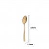 Colher Inox Stuttgart Gold Ch 2.5mmX13.5cm
