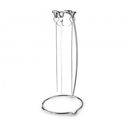 Suporte 3 Espetadas Inox Redondo 23X50cm