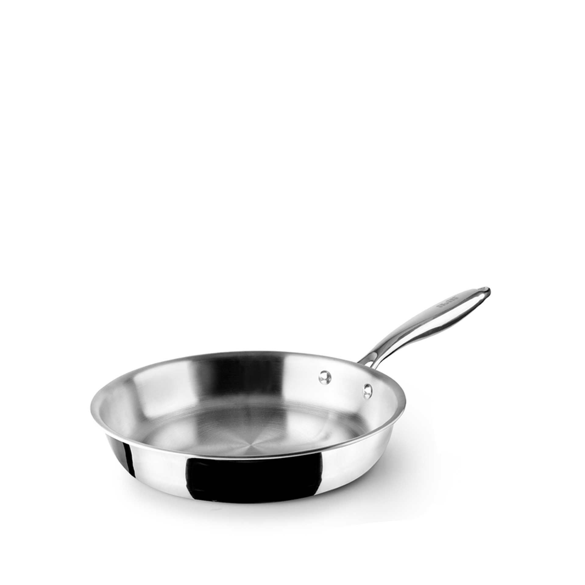 Frigideira Inox / Alumínio Triply com Cabo 18X4.3cm
