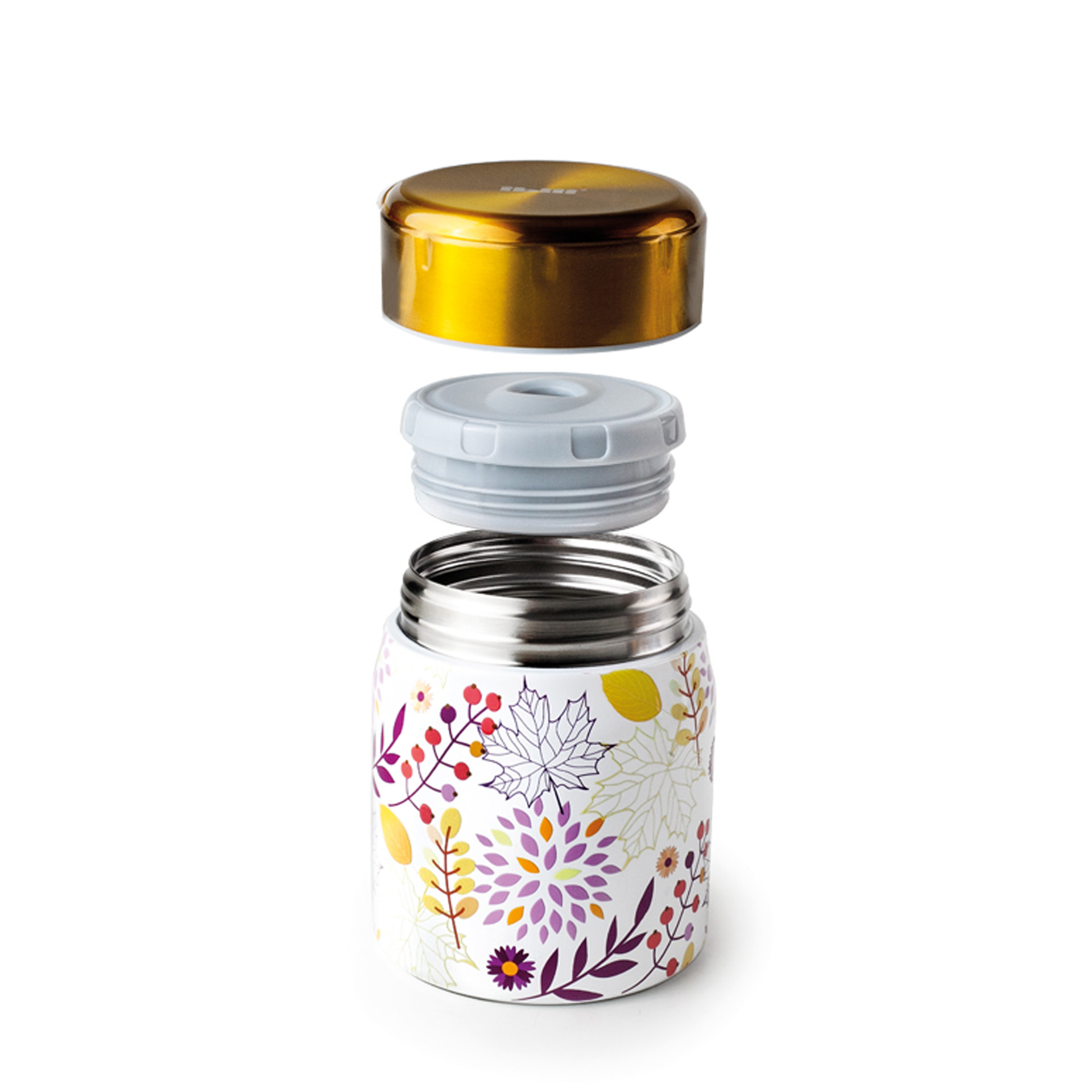Termo Sólidos Inox Rouxinol 500ml 10.3X14cm