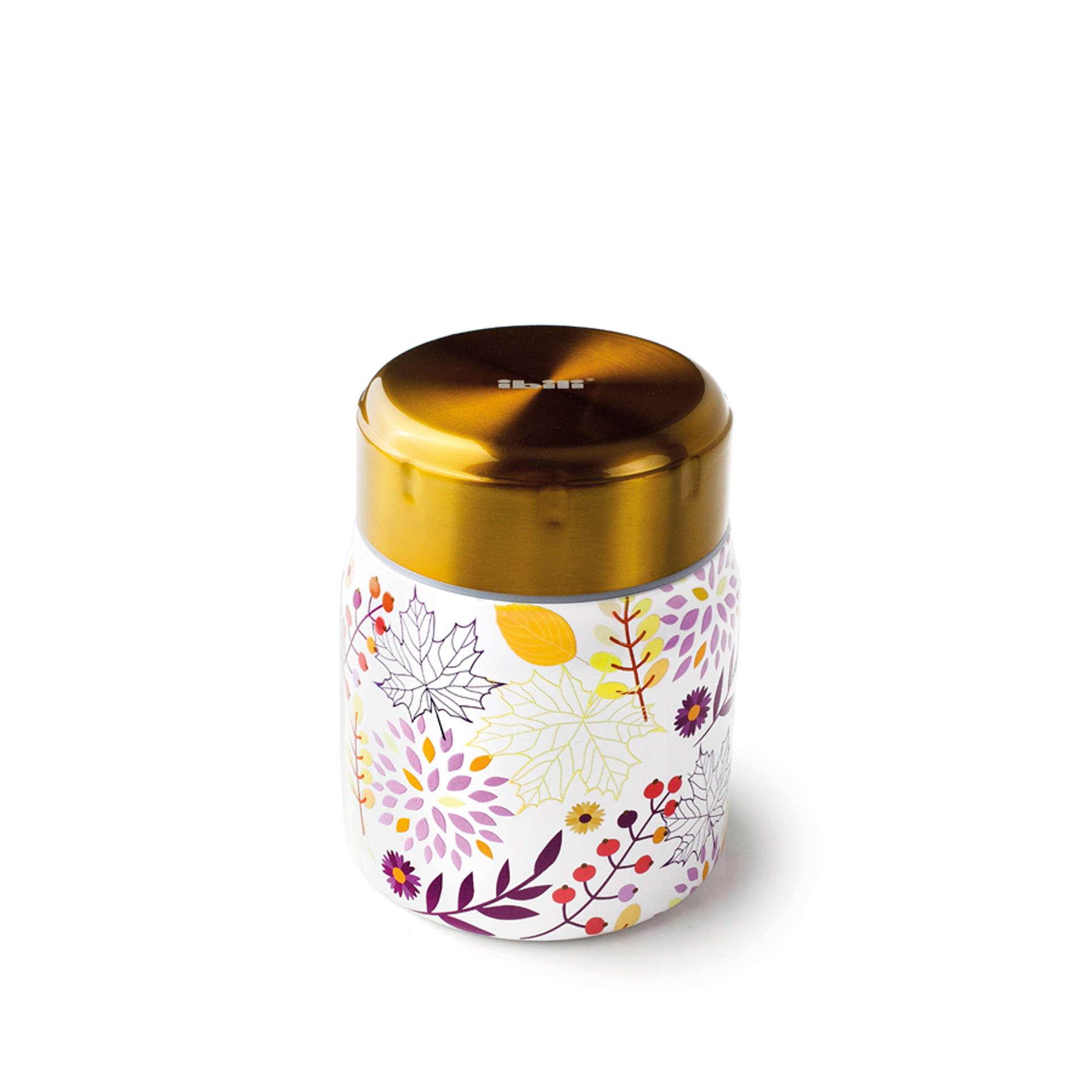Termo Sólidos Inox Folhas 500ml 10.3X14cm
