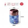 Termo Slidos Inox Tulipas 500ml 10.3X14cm