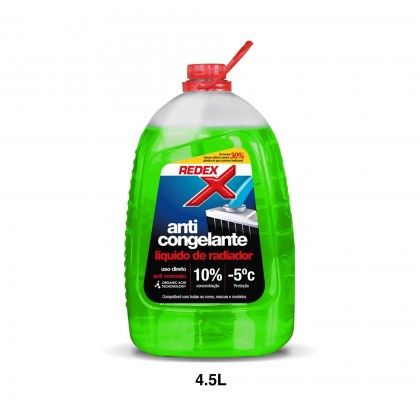 Lquido Radiador Anticongelante Redex Verde 4500ml