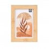 Moldura Madeira Efeito Bambu Castanho Claro 10X15cm