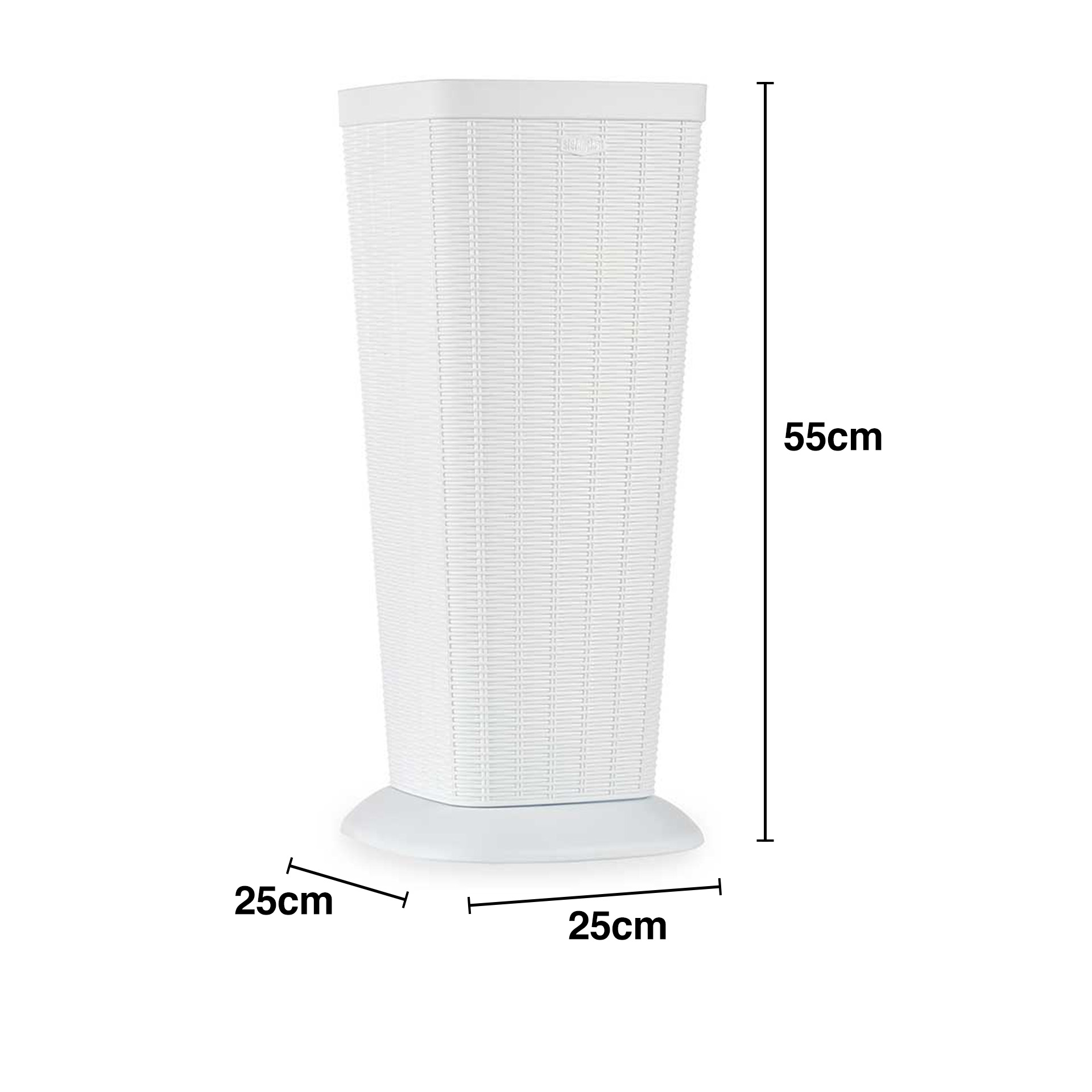 Suporte Guarda-Chuva Plástico Branco 25X25X55cm
